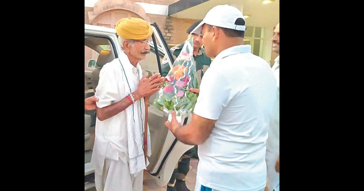 Longewala hero Bhairon discharged from hospital